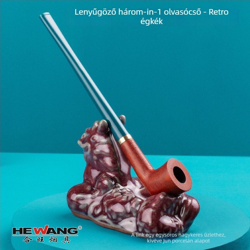 Pipa, mahagóni, Hewang Smoking Accessories