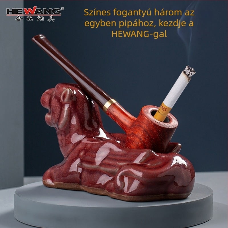 Pipa, mahagóni, Hewang Smoking Accessories