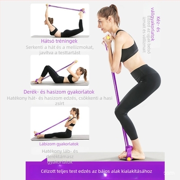 Li Ning pedálos feszítő – segítség a felülésekhez, otthoni fitnesz eszköz, uniszex, anyag TPE+hab