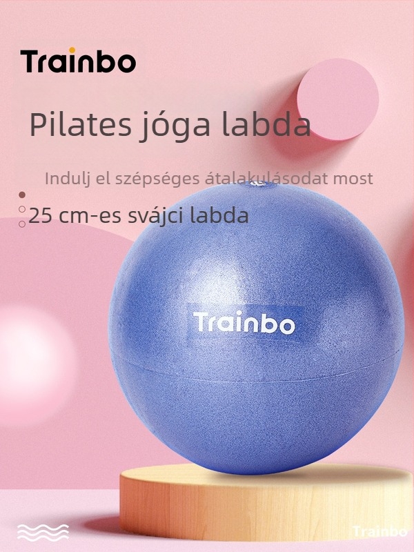 Tánc-jóga labda — PVC, nem felfújható, TRAINBO modell YA763478728693H; ideális táncra, rehabilitációra és egyensúlyfejlesztésre