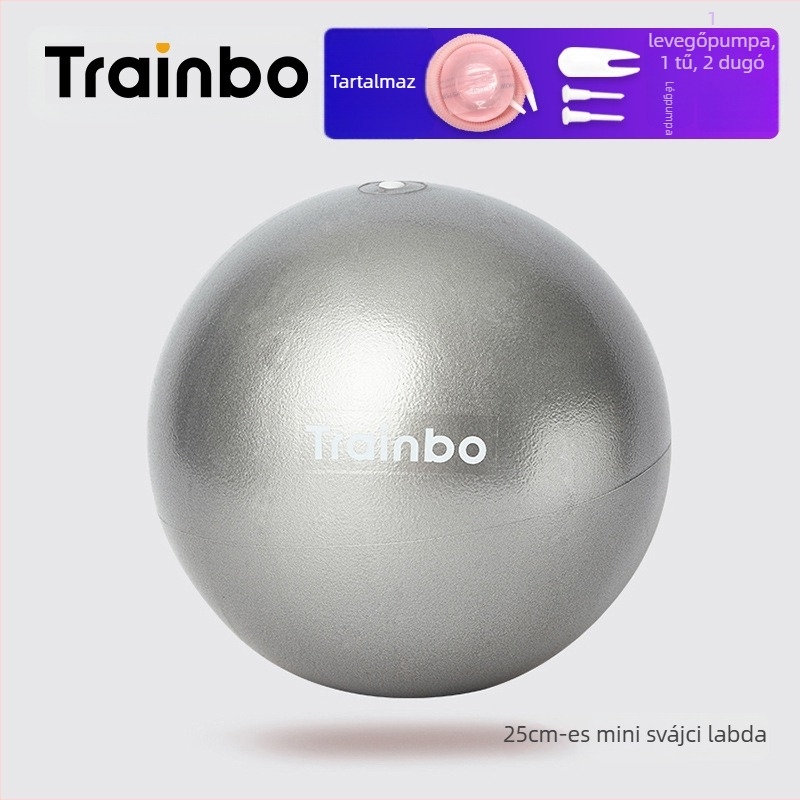 Tánc-jóga labda — PVC, nem felfújható, TRAINBO modell YA763478728693H; ideális táncra, rehabilitációra és egyensúlyfejlesztésre