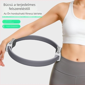 Pilates gyűrű és jóga kör a hát mobilitásáért, vállak tónusáért, törzs és medencefenék edzéséért – szülés utáni regenerációs eszköz