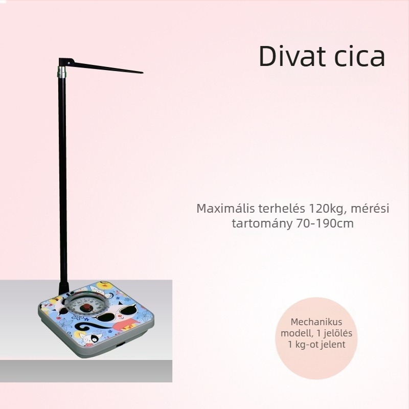 Kefli mechanikus testsúlymérleg, kapacitás 240 kg-ig