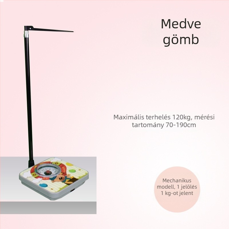 Kefli mechanikus testsúlymérleg, kapacitás 240 kg-ig