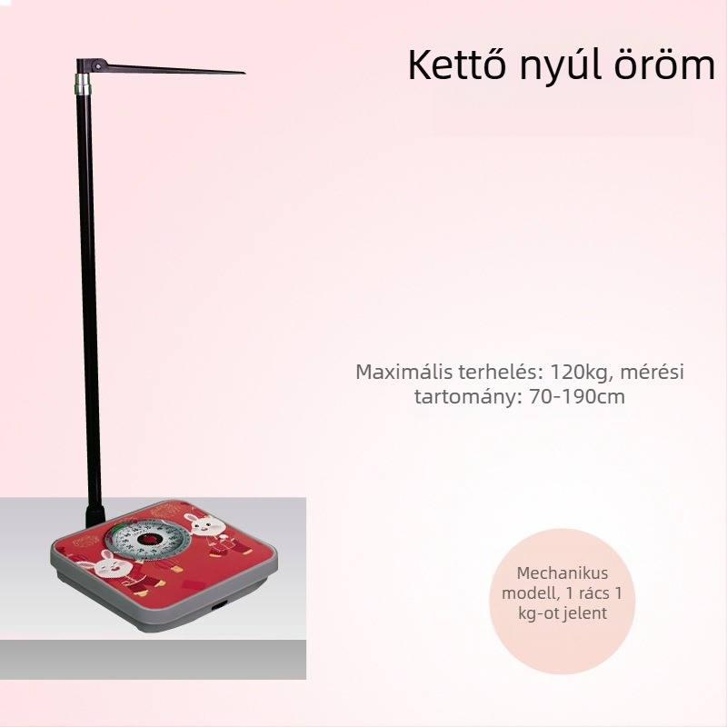 Kefli mechanikus testsúlymérleg, kapacitás 240 kg-ig