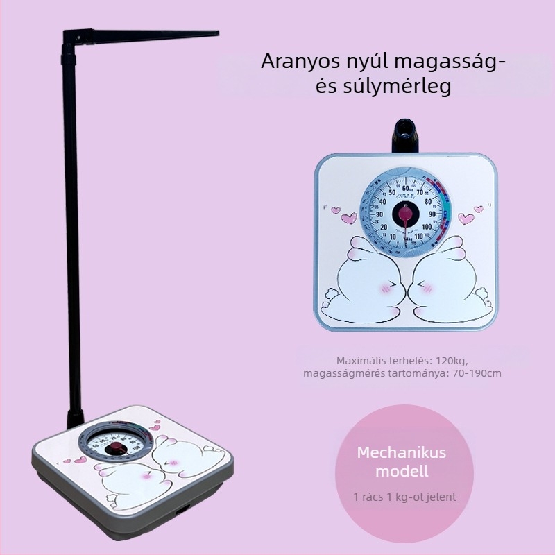 Kefli mechanikus testsúlymérleg, kapacitás 240 kg-ig