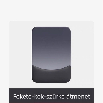 Négyzet alakú gumírozott csuklótámaszos egérpad, csúszásmentes, kis asztali párna logónyomtatással, OEM testreszabás
