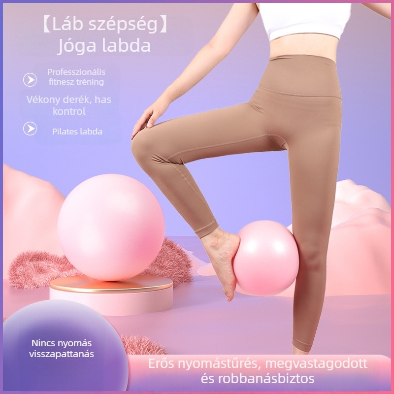 TRYALL Kis Pilates labda a medencefenék edzésére, felfújható jóga labda posztpartum törzs rehabilitációhoz - TPE, 110 g