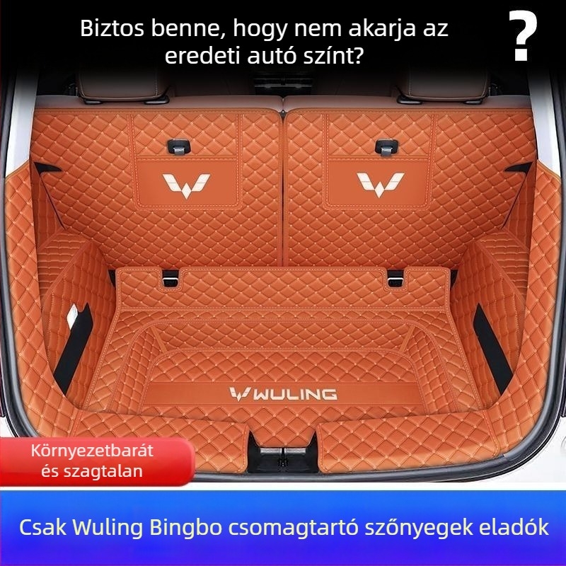 Wuling Binguo csomagtartó szőnyeg – teljes lefedés, csúszásmentes felület, anyag: TPE + XPE