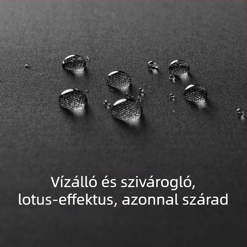 Három személyes esernyő – UPF 40+ napvédelmi, 12 bordás vasváz, műanyag fogantyú, manuális nyitás/zárás