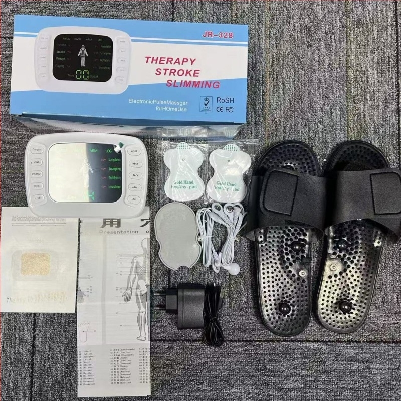 Jiarui Jr-328 Hordozható USB-s EMS masszírozó - nyak, hát, derék, csípő és lábak számára, pulzterápiás készülék