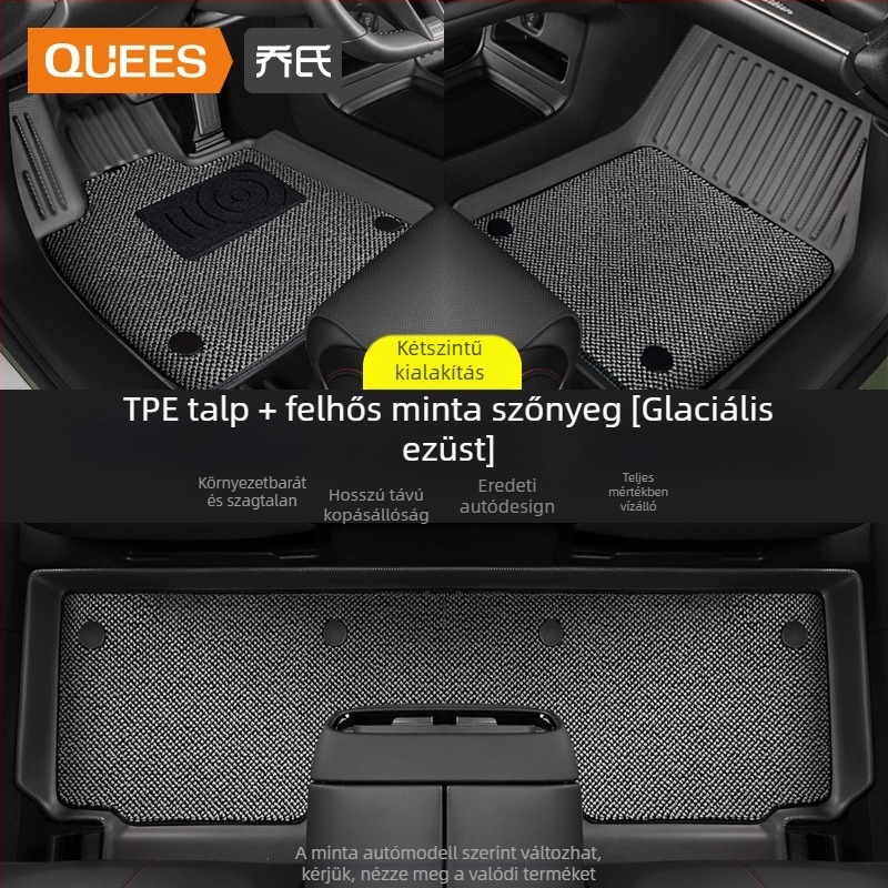 Autópadló szőnyeg — TPE, logó nyomtatva, Joe's márka, speciális autóhoz, testreszabás nélkül