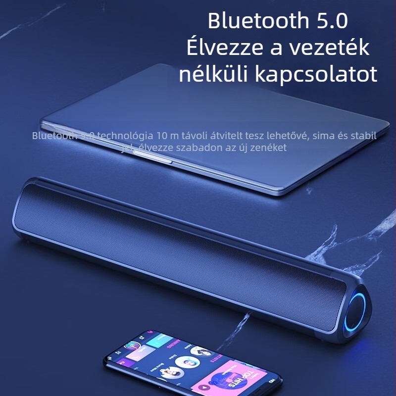 Newman BT60 számítógép hangszórók – 2.0 csatornás, USB bemenet, 3,5 mm jack, 40 Hz–20 kHz, teljesítmény 5W×2