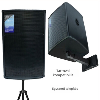 Cute márkájú passzív hangfal otthoni KTV-hez és konferenciahangzáshoz, kültéri esküvői előadásokhoz, frekvencia-tartomány 35 Hz–20 kHz