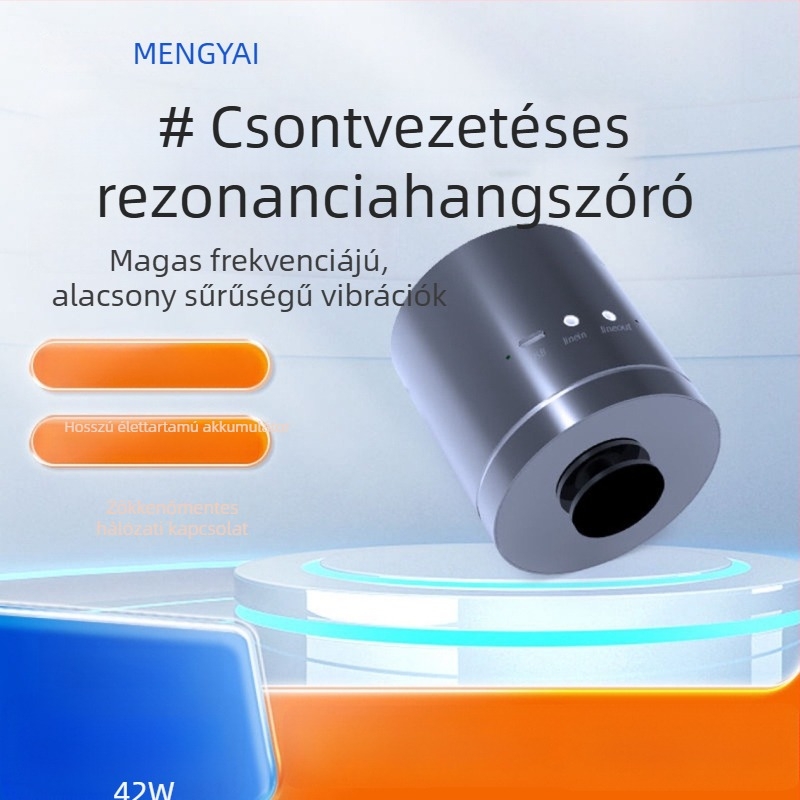 Csontvezetéses hangszóró, távoli Wi‑Fi‑vezérlés és Bluetooth 5.1, 42W, 30Hz–15kHz