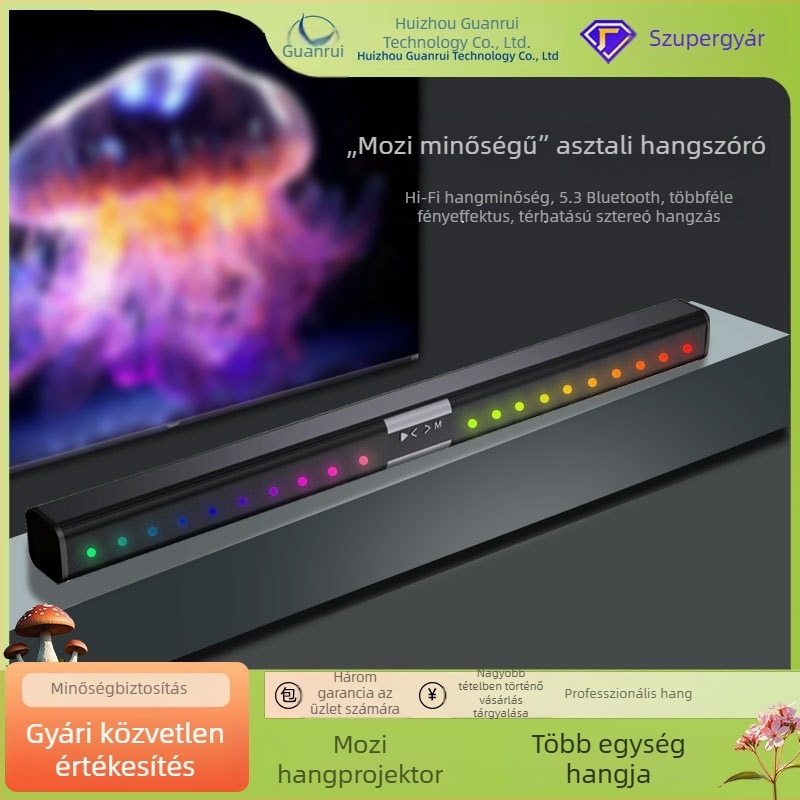 5011 TV hangszóró rendszer subwooferrel, két hangszóróval, USB párna-hangszóróval otthoni és mobil használatra