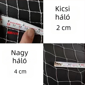 Rozsdamentes acélból készült halászati merítő készlet állítható teleszkópos rúddal és levehető, összecsukható gyűrűvel