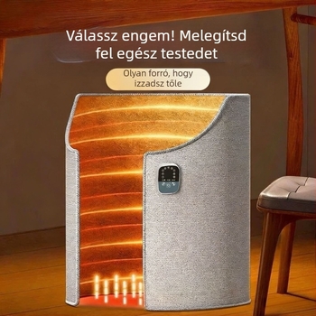 Iroda lábmelegítő – 3-szintű körülölelő kialakítás, mechanikus működés, 220V, 200W, beépített fűtés