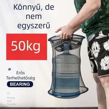 Jiehao Hordozható Finom Hálós Háló Halakhoz, Gyors Száradás, Összecsukható Mini Nylon Háló Kis Halakhoz, Eredet: Kína