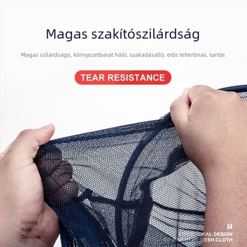 Jiehao Hordozható Finom Hálós Háló Halakhoz, Gyors Száradás, Összecsukható Mini Nylon Háló Kis Halakhoz, Eredet: Kína