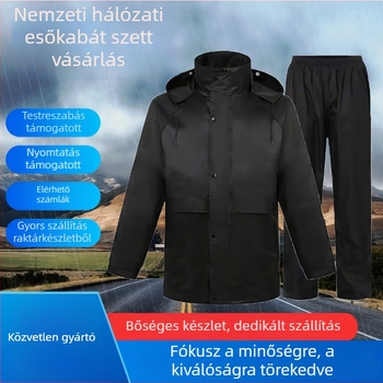 Motoros és elektromos kerékpárhoz készült esőponcho | poliészter anyag | PVC vízálló réteg | termékkód SY-08