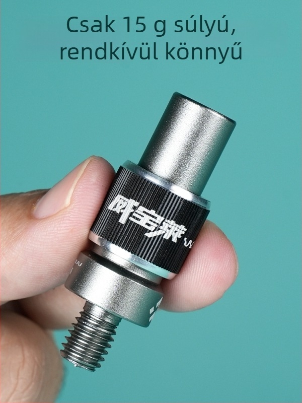  Univerzális gyorskioldó csatlakozó háló rudak átalakításához anti-rotációs fejjel; PU anyag