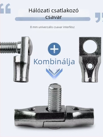 Üreges gyűrűs hálófej kiegészítői fém csatlakozókkal | Márka: Super Leap | Termékkód: Other | Anyag: Fém