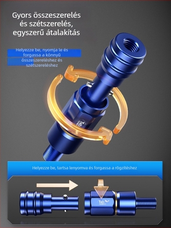 Tab hálófej és nyél adapter – gyors csatlakozás, gyors kioldás, anti-rotációs hálófej és tartozékok a hálóhoz