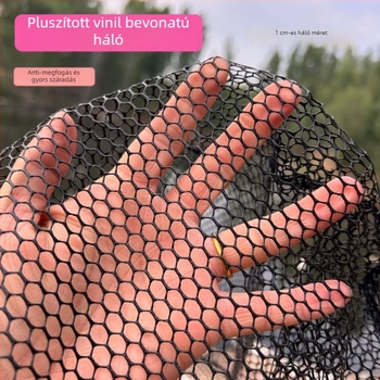 Horgász hálófej – levehető, gyorsan száradó, mély, megerősített, tartós