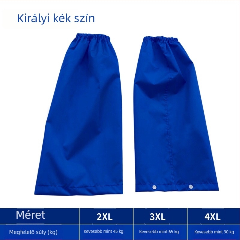 Felnőtt esővédő poncsó Oxford anyagból, PU ragasztó réteg, újrahasználható, logó nyomtatás elérhető
