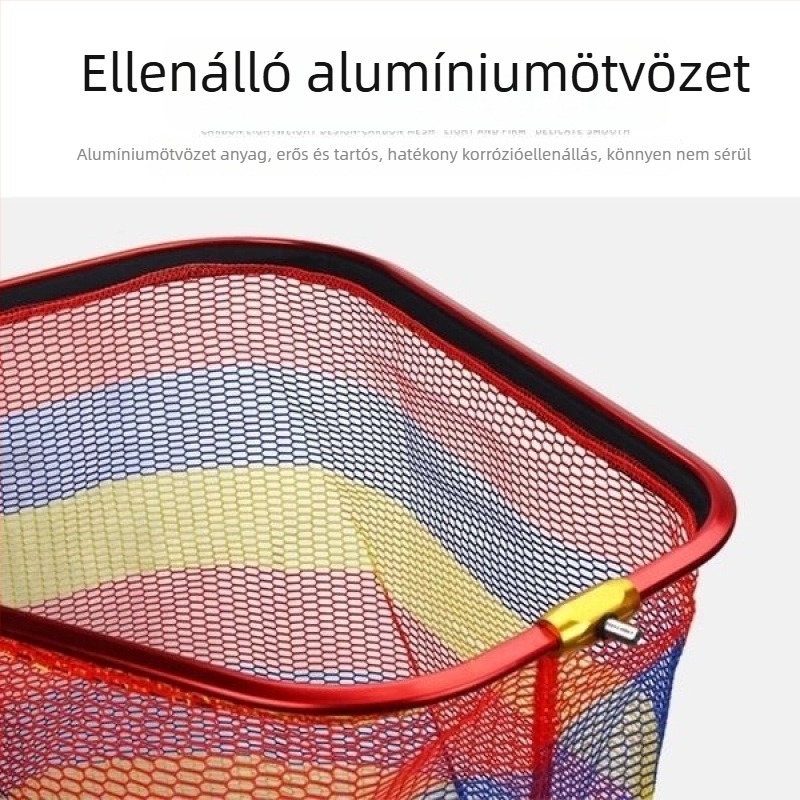 Körkörös ragasztóval bevont halászati háló nagy halak fogására, mély háló és anti-zálog dizájn
