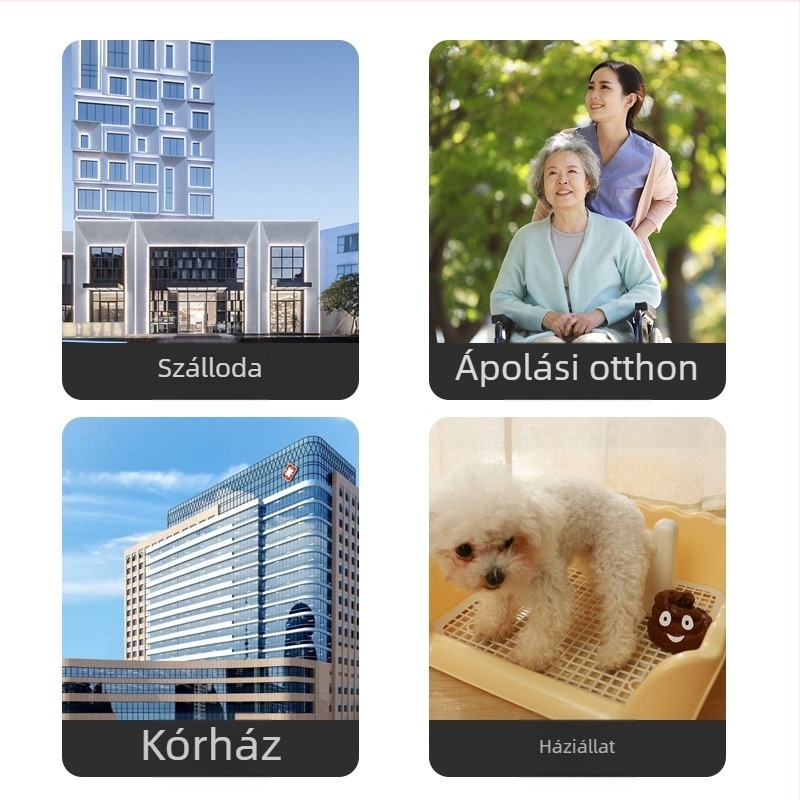 Jie Ai Intelligens WC lefolyó szelepe automata öblítéssel, infravörös érzékelő és távirányító – ABS