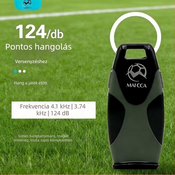 MAICCA síp, ABS+ kompozit anyag, MK-3100 modell, 200 darab dobozban, logónyomtatás kérésre