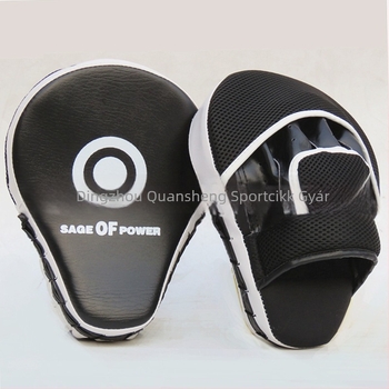 Harcművészetek edzéséhez kézi célzó – PU anyag, 0,2 kg, modell TQB-A4, Right Saint