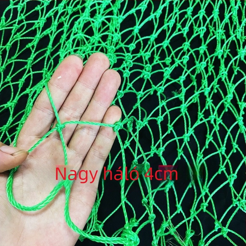 Háló táska horgászathoz – nylon anyag, Mengyang Fishing Gear, halászati védelem