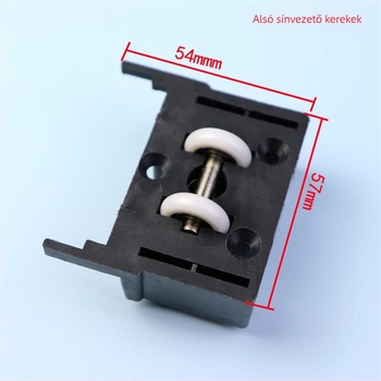 Összecsukható ajtó hardver – láthatatlan csúszó és kiemelhető rendszer, szúnyog- és lopás elleni, acél ablakhálózati kiegészítők görgővel