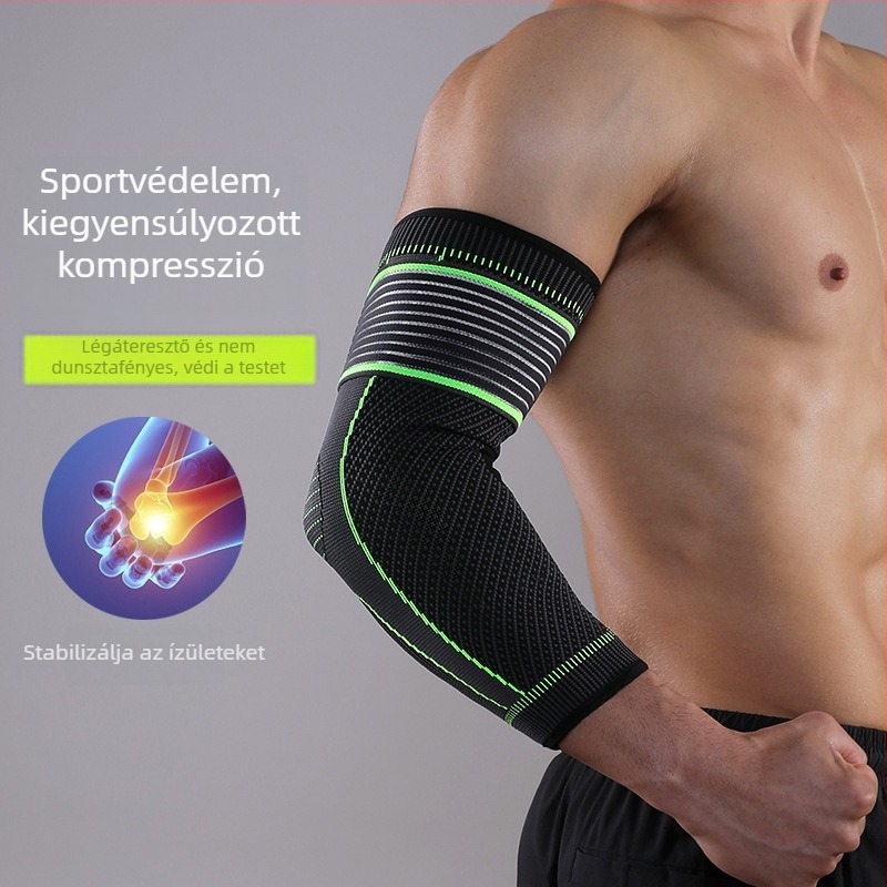 VBOSI könyökvédők - nejlon, kötött, csúszásmentes, kültéri védőfelszerelés felnőtteknek