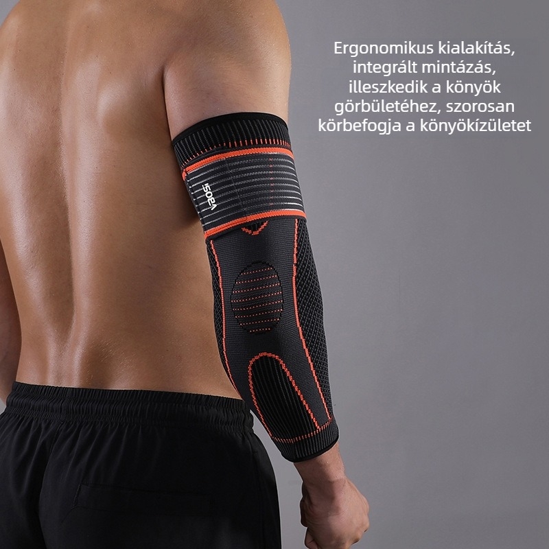 VBOSI könyökvédők - nejlon, kötött, csúszásmentes, kültéri védőfelszerelés felnőtteknek