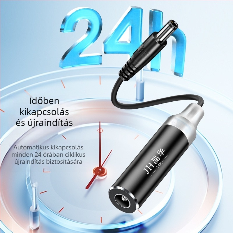 Router automatikus újraindítási vonal adapter kábel, 3,5 mm interfész, réz vezeték, hossz 0,1 m, tömeg 0,05 kg