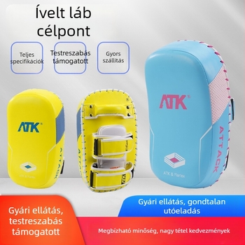 Ívelt célpont gyerekeknek taekwondo és boksz edzéshez, PU anyag, tömeg 780 g, modell 1