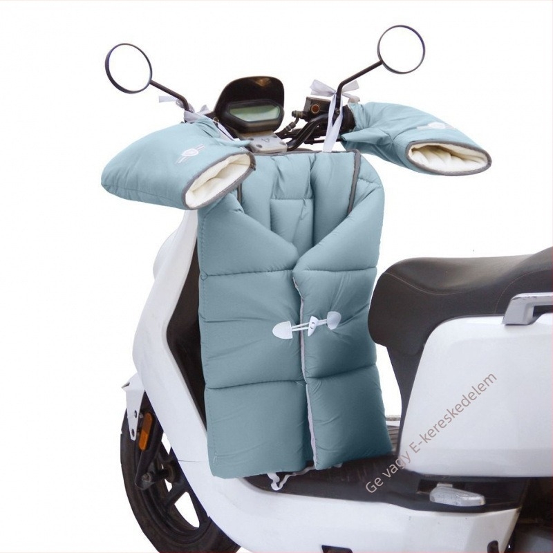 Szélálló takaró elektromos rollerhez, PVC anyag, téli használat, vízálló, melegítő hatás