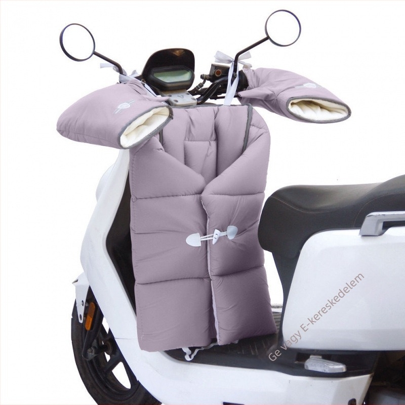 Szélálló takaró elektromos rollerhez, PVC anyag, téli használat, vízálló, melegítő hatás