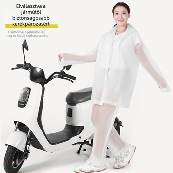 Jinyao Két részes esőkabát poncsó felnőtteknek, EVA anyag, normál vastagság, logó nyomtatásával testre szabható