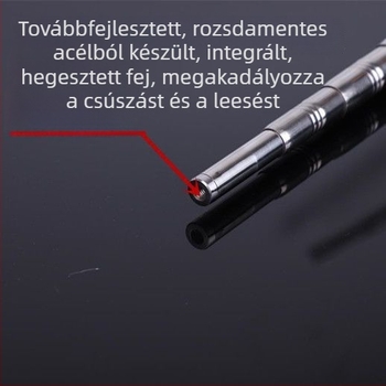 Rozsdamentes acél teleszkópos rúd gyümölcsök szedéséhez, állítható és kihúzható, alkalmas halászati dárdához, betel gyümölcs oszlophoz és fenyő toboz oszlophoz, 0,8 mm vastagság
