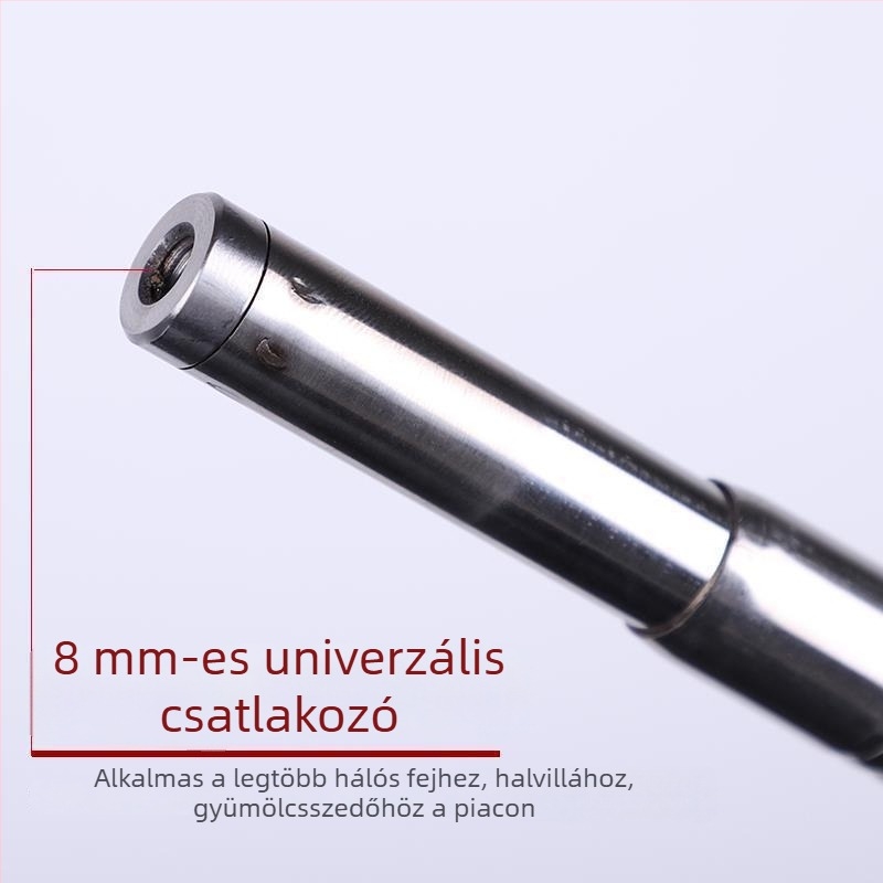 Rozsdamentes acél teleszkópos rúd gyümölcsök szedéséhez, állítható és kihúzható, alkalmas halászati dárdához, betel gyümölcs oszlophoz és fenyő toboz oszlophoz, 0,8 mm vastagság