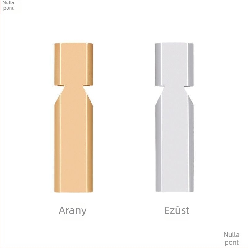 Túlélési síp kültéri használatra, kétcsöves, alumínium ötvözet, hordozható, magas frekvenciájú