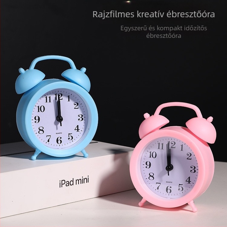 Autonomy 633 ébresztőóra LED-kijelzővel és analóg számlappal, mechanikus működésű, akkumulátoros