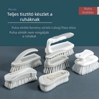 Sen márkájú kézi tisztítóecsetek készlet cipőkhöz, gallérhoz, padlóhoz és fugokhoz — PP anyag, 60 db kartonban
