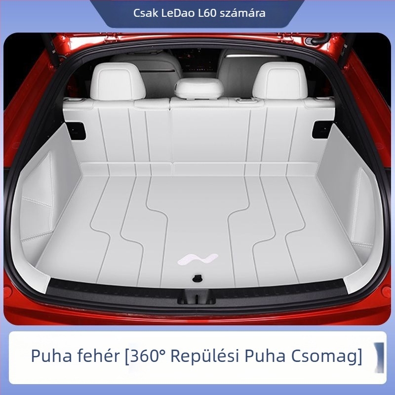 Ledao L60 Trunk Mat Surround Fordhoz, autó belső dekorációs kiegészítő, teljes körű stílus, testreszabás nélkül
