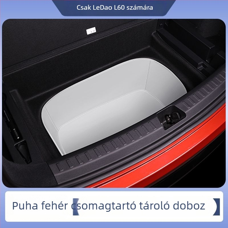 Ledao L60 Trunk Mat Surround Fordhoz, autó belső dekorációs kiegészítő, teljes körű stílus, testreszabás nélkül